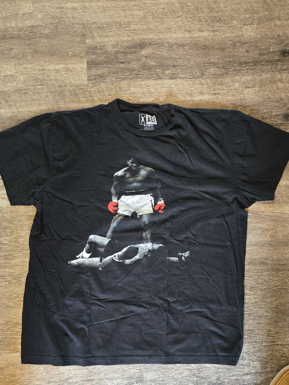 Black Boxing Graphic Tee - Muhammad